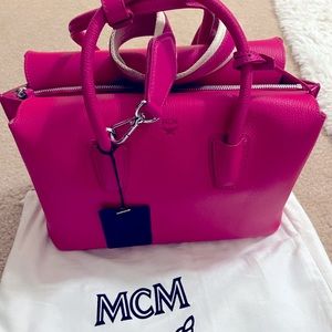 Brand new never used MCM bag! Pretty in Pink!